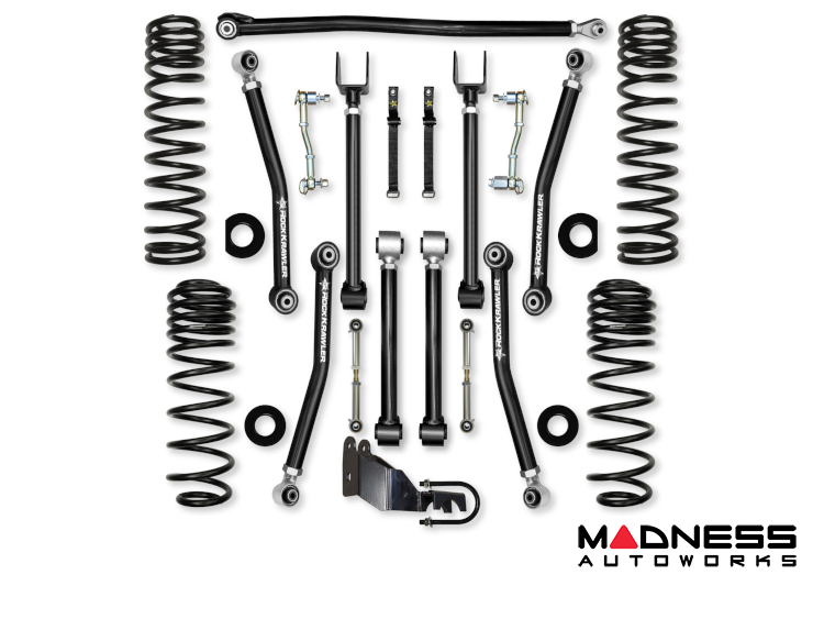 Jeep Wrangler JL Lift Kit - Rock Krawler - Adventure X - 2021+ Jeep Wrangler JL Lift Kit - Rock Krawler - Adventure X - 2021+